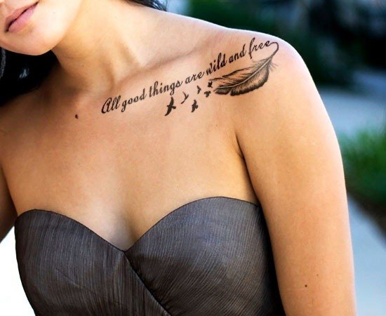 Bohemian quotes tattoo