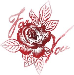 red rose design