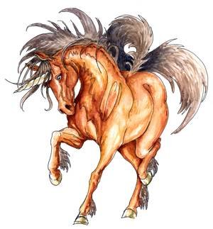 Brown Unicorn