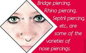 Nose Piercing Information
