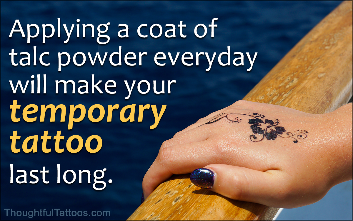 Temporary Tattoos that Last a Long Time Thoughtful Tattoos