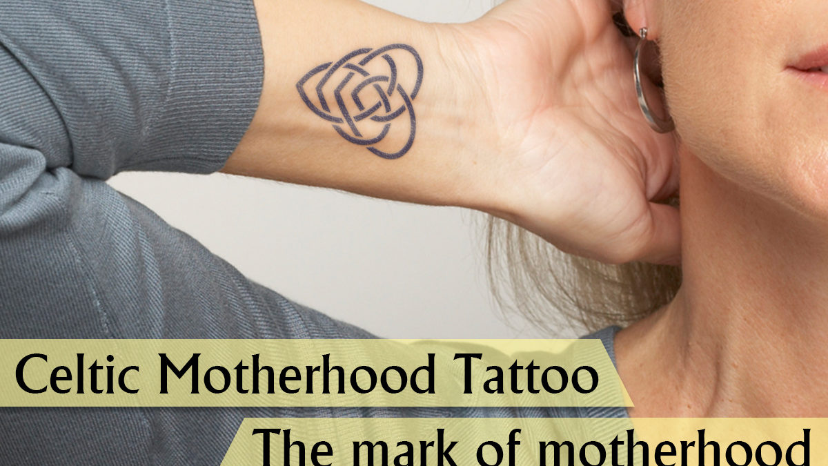 CelticInspired Mother  Son Temporary Tattoos  Tatteco