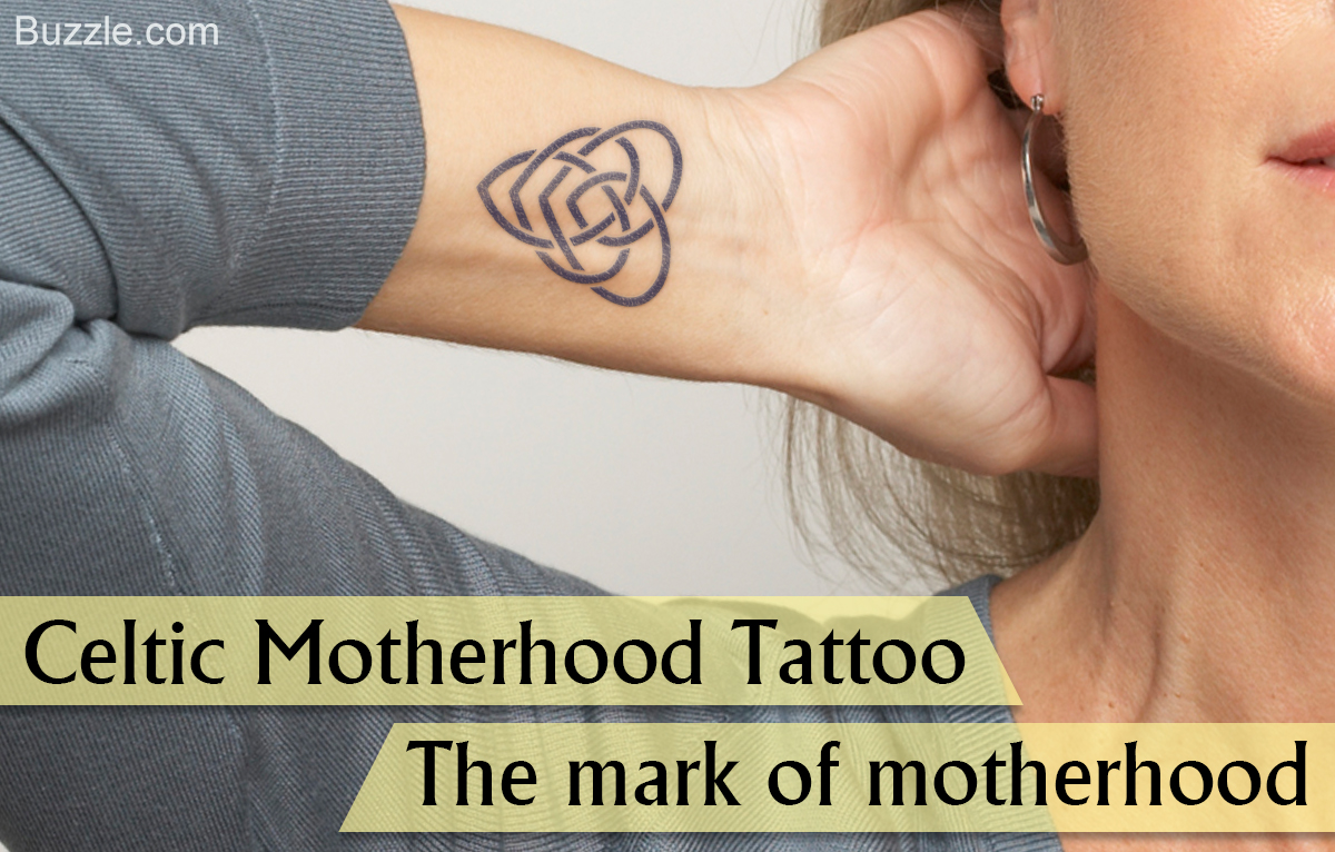 Celtic Motherhood Knot Tattoos That Highlight an Eternal Bond