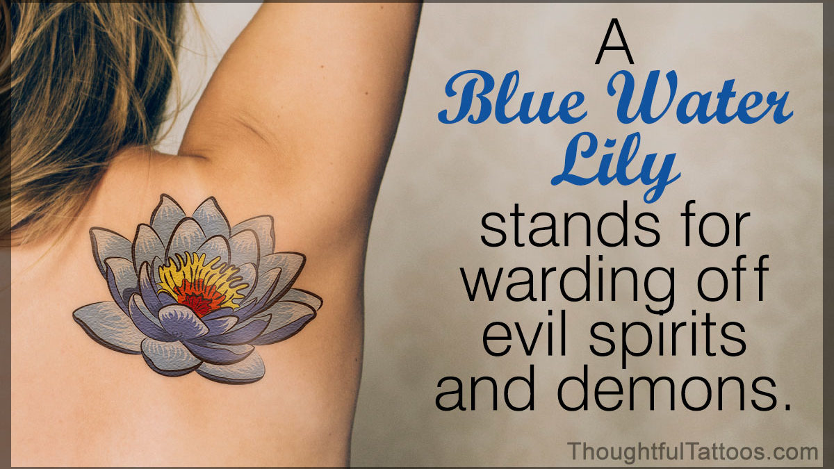 Water Lily Tattoos: Mesmerizing Symbols of Purity and Modesty - Thoughtful Tattoos