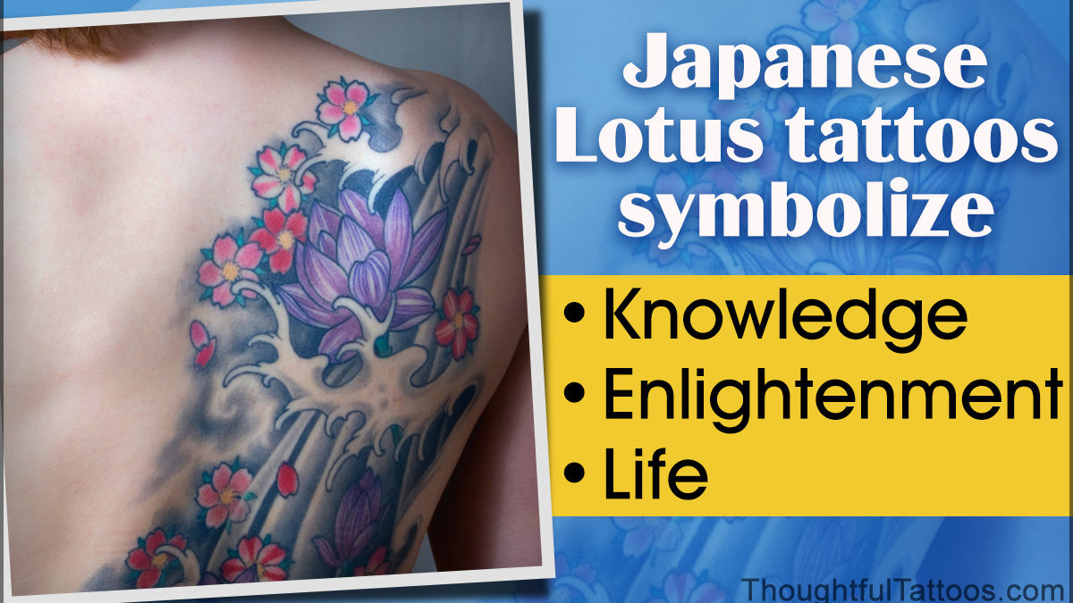 Japanese flower tattoo ideas and their meanings