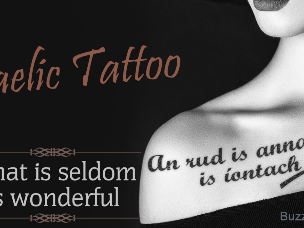 Don't Miss These Gaelic Tattoos That are Absolutely Magical - Thoughtful Tattoos