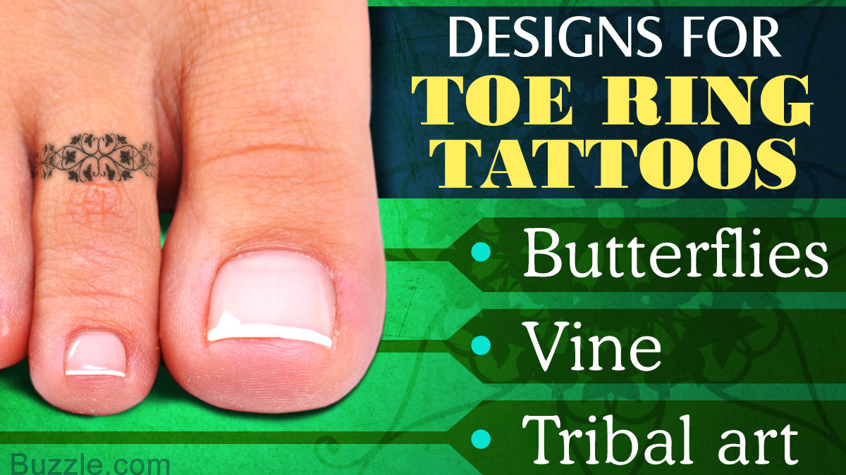 Toe rings tattoo Toe Ring