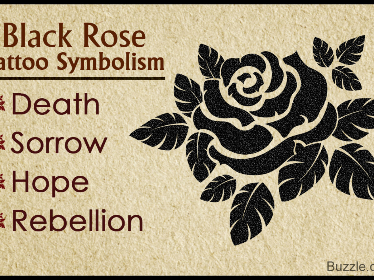 Here's the True Meaning Behind the Alluring Black Rose Tattoo - Thoughtful Tattoos