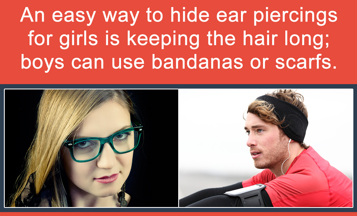 Want to Know How to Hide Ear Piercings? We Have 8 Smart Ways
