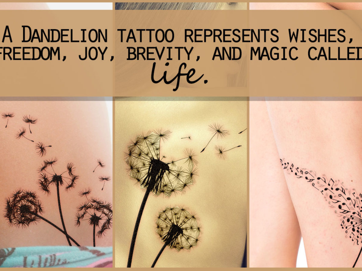 What Does a Dandelion Tattoo Really Symbolize? - Thoughtful Tattoos