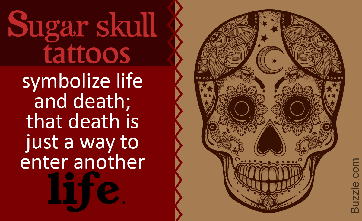 What Does a Sugar Skull Tattoo Symbolize? The Answer is Thrilling - Thoughtful Tattoos