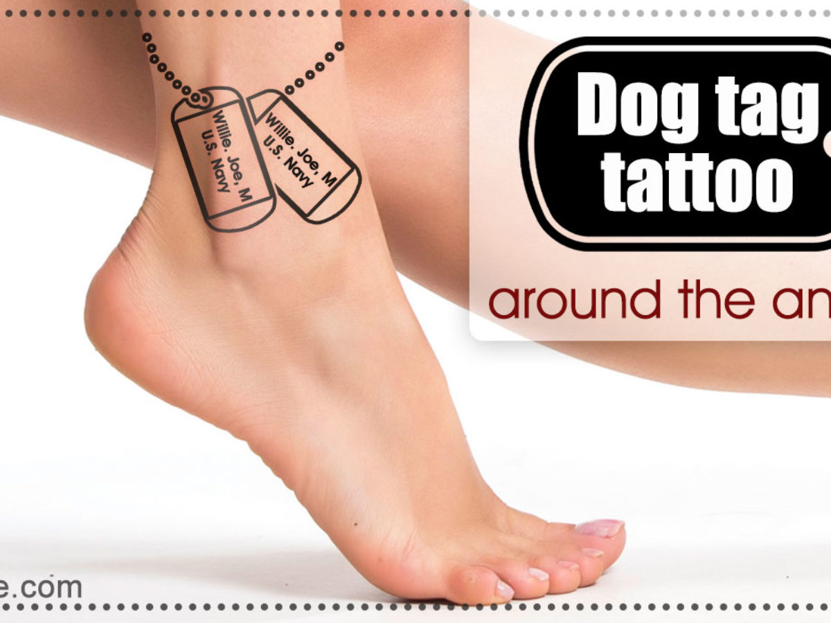 Awesome Dog Tag Tattoo Design Ideas to Choose From - Thoughtful Tattoos