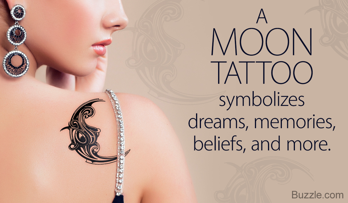 Beautiful Moon Tattoo Designs and Their Intriguing Meanings - Thoughtful  Tattoos