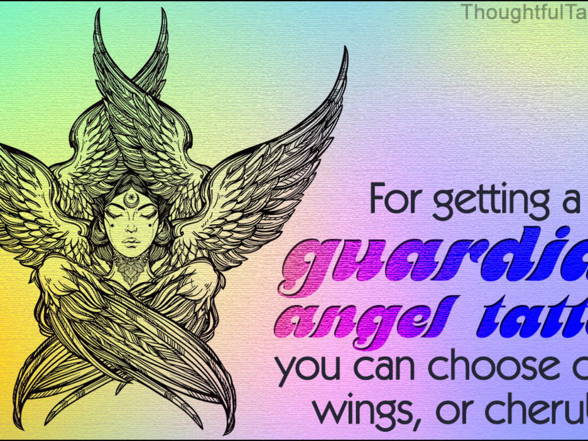Guardian Angel Tattoo - Thoughtful Tattoos