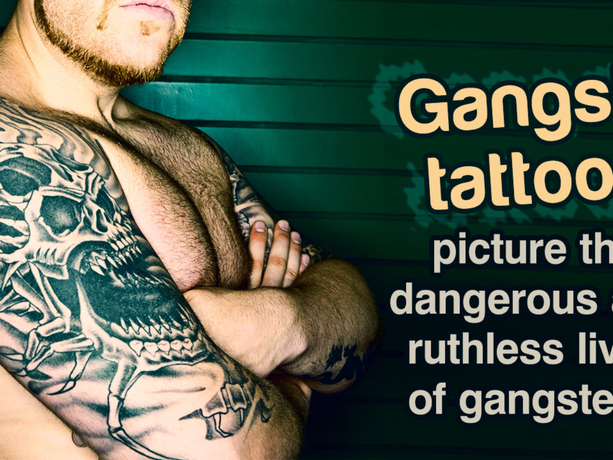 Buy Heartless Gangster Angel Cupid Tattoos Ski Mask Machine Gun No Online  in India  Etsy
