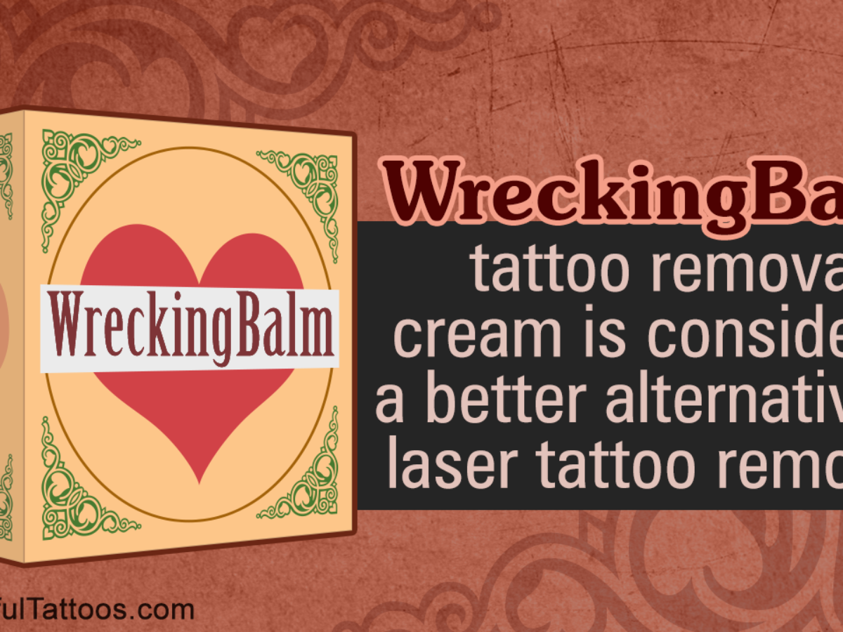 TATTOO REMOVAL CREAM Natural Fading system wrecking balm 6 month 2 glove  EUR 21970  PicClick FR