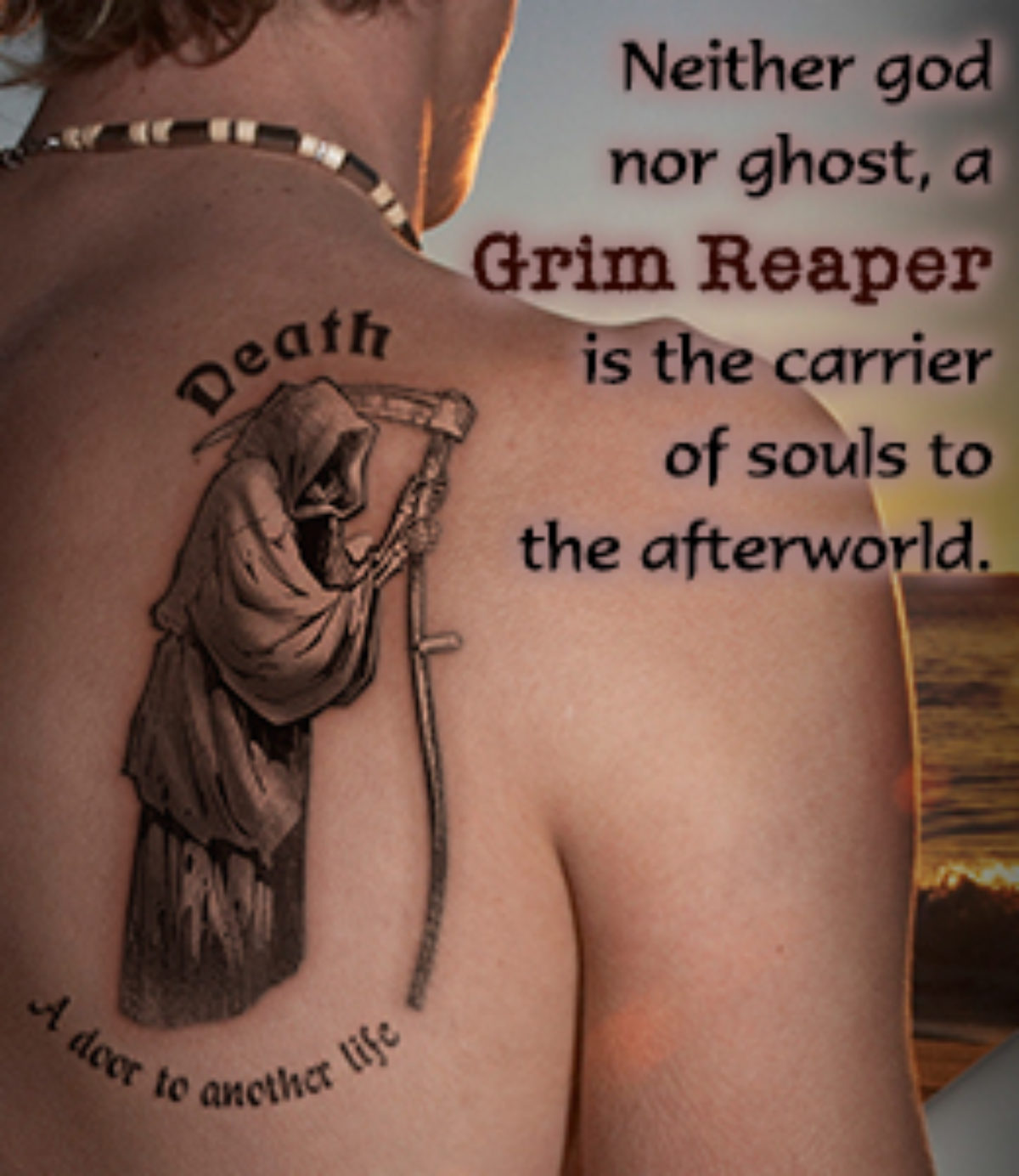 100 Most Unusual Grim Reaper Tattoo Designs  Grim reaper tattoo Reaper  tattoo Tattoo lettering